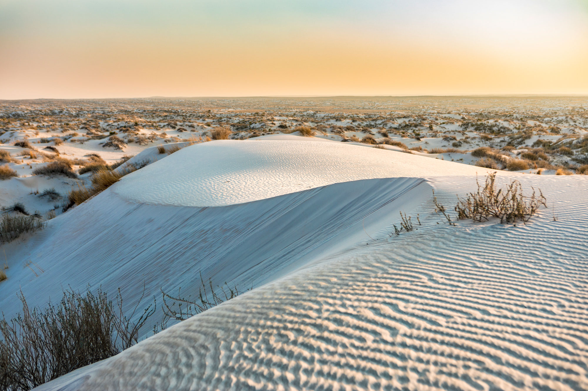 Salt Basin Sand Dunes Guadalupe Mountains State Park