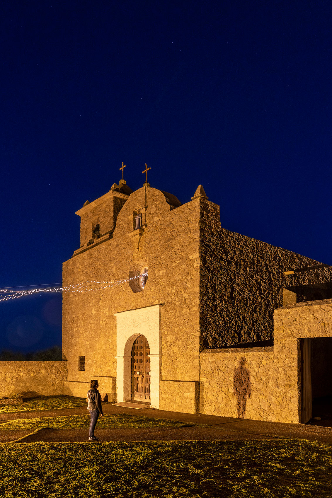 Chapel at Presidio-La Bahia in Goliad, Tx.