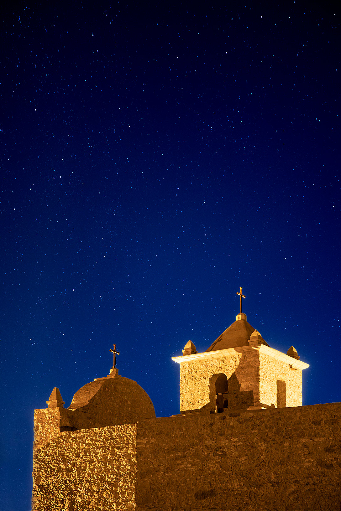 Presidio La Bahia Chapel and Stars